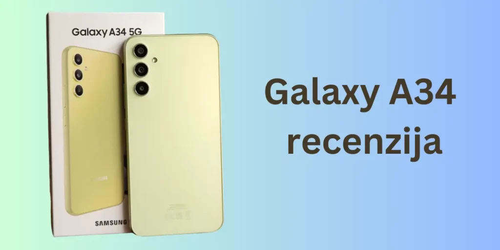 Samsung Galaxy A34 5G recenzija