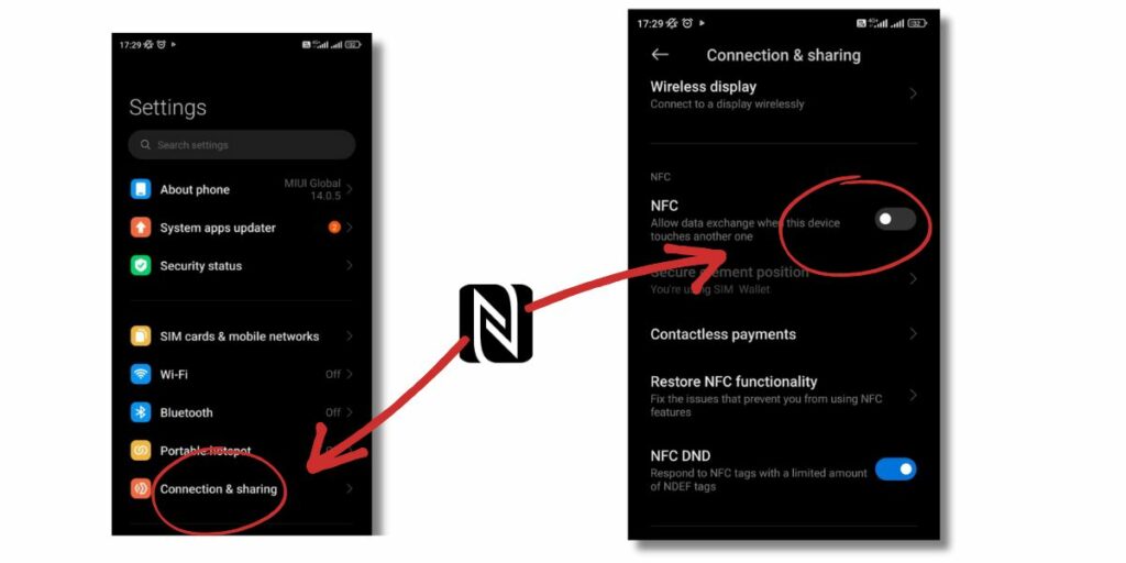 Kako uključiti i isključiti NFC na telefonu?